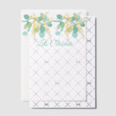 オーストラリアのガラガラの花の招待 ベラム紙招待状 (オフセット (招待状))