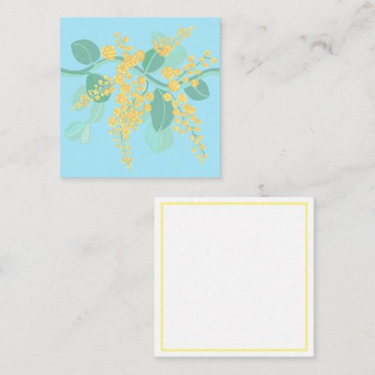 オーストラリアのガラガラ囲いカード エンクロージャーカード (正面/裏面)