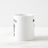 オーストラリアのキス – かわいいオーストラリアの羊飼い犬のマグカップ コーヒーマグカップ (中央)