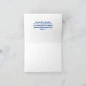 オーストラリアのキリストの生誕 カード (内部)