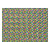 オーストラリアのクッカブルークリスマス テーブルクロス (正面(横))