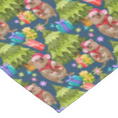 オーストラリアのクッカブルークリスマス テーブルクロス (アングル)