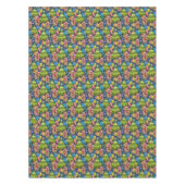 オーストラリアのクッカブルークリスマス テーブルクロス (正面)