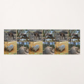 オーストラリアのクッカ、コアラ、ウォンバット、カンガルー。 ヨガマット (正面(横))