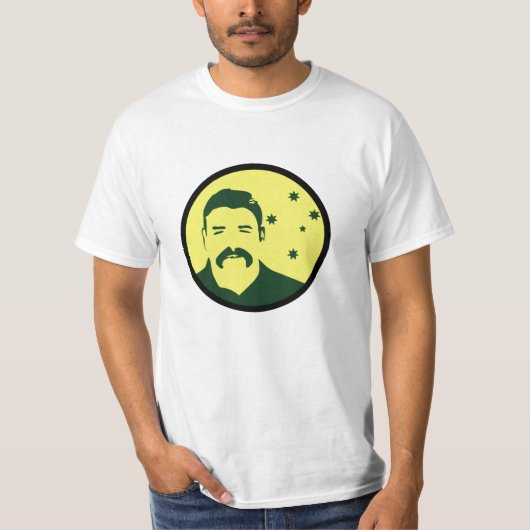 オーストラリアのクリケット選手 Tシャツ (正面)