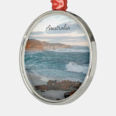 オーストラリアのクリスマスのオーナメント メタルオーナメント (左)