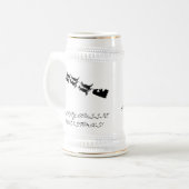 オーストラリアのクリスマスのギフト、マグ及びジョッキ ビールジョッキ (正面左)