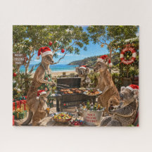 オーストラリアのクリスマスカンガルーのBBQ 520ピース