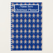 オーストラリアのクリスマスコアラパーソナライズされたベア プランナー手帳 (正面)