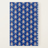 オーストラリアのクリスマスコアラパーソナライズされたベア プランナー手帳 (裏面)