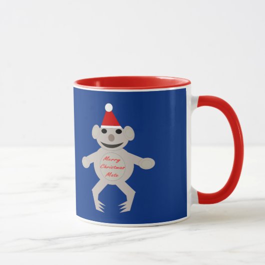 オーストラリアのクリスマスコアラベアマグ マグカップ (右)