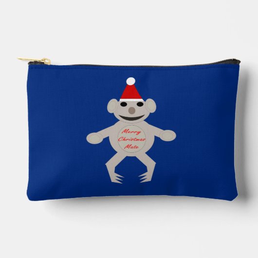 オーストラリアのクリスマスコアラベア アクセサリーポーチ (正面)