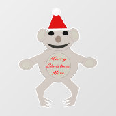 オーストラリアのクリスマスコアラベア ウィンドウサイン (シート)