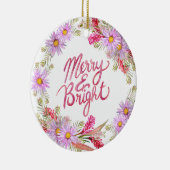 オーストラリアのクリスマスボタニカル セラミックオーナメント (右)