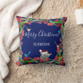 オーストラリアのクリスマス クッション (ブランケット)