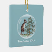 オーストラリアのクリスマス セラミックオーナメント (右)