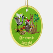 オーストラリアのクリスマス セラミックオーナメント (右)
