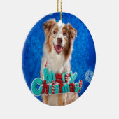 オーストラリアのクリスマス セラミックオーナメント (右)