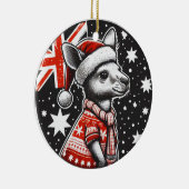 オーストラリアのクリスマス セラミックオーナメント (右)