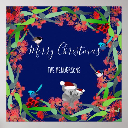 オーストラリアのクリスマス ポスター (正面)