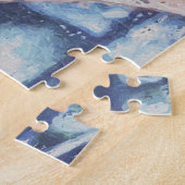 オーストラリアのクーカブラ ジグソーパズル (側面)