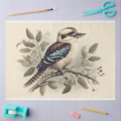 オーストラリアのクーカブラ・デクページ 薄葉紙 (クラフト)