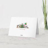 オーストラリアのグリーティングカードからのメリークリスマス シーズンカード (裏面)