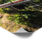 オーストラリアのケアンズで蒸気列車 ポスター (角)