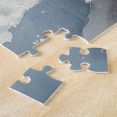 オーストラリアのケッピーそりを雪のクリスマスに ジグソーパズル (側面)