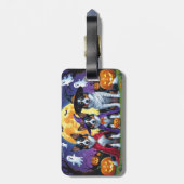 オーストラリアのケパイズドッグスパンプキンハロウィンおもしろい ラゲッジタグ (裏面縦)