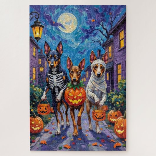 オーストラリアのケルパイトリックまたはトリートハロウィーン ジグソーパズル (縦)