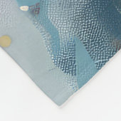 オーストラリアのケルパイドッグがオートバイクリスマスに乗る フリースブランケット (角)