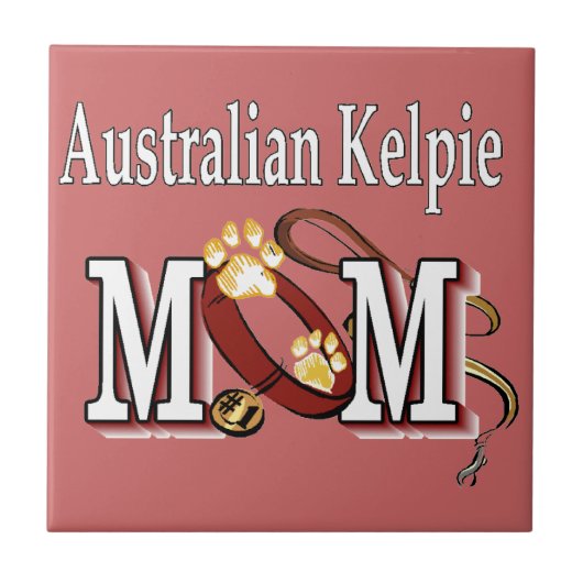 オーストラリアのケルパイドッグMOM タイル (正面)