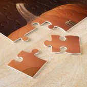 オーストラリアのケルパイパピー秋の喜びカボチャ ジグソーパズル (側面)