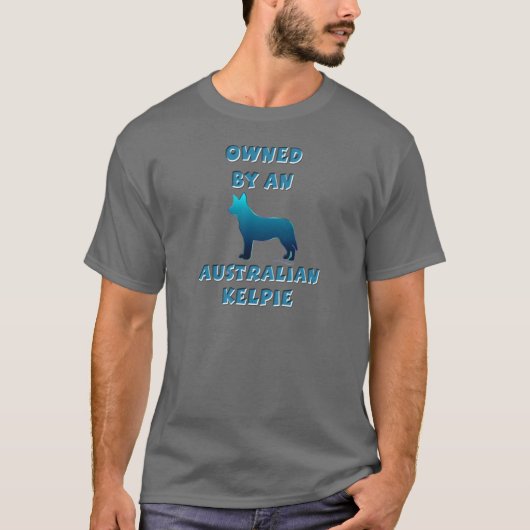 オーストラリアのケルピーによって所有される Tシャツ (正面)
