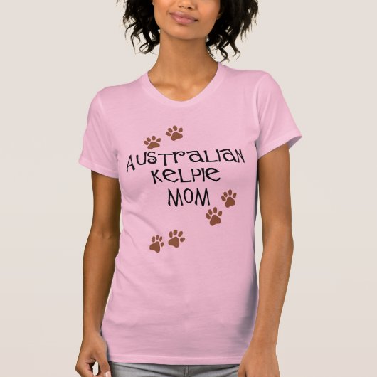 オーストラリアのケルピーのお母さん Tシャツ (正面)