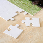 オーストラリアのケルピーの子犬 ジグソーパズル (側面)