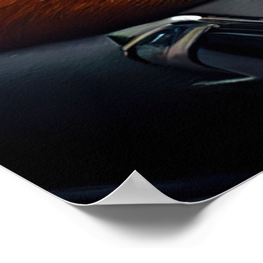 オーストラリアのケルピーの自転車セントパトリックの日 ポスター (角)