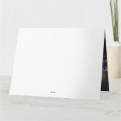 オーストラリアのケルピーススノースイスクリスマスデコール カード (裏面)