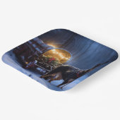 オーストラリアのケルピーススノースイスクリスマスデコール ペーパープレート (傾斜あり)