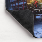 オーストラリアのケルピーススノースイスクリスマスデコール マウスパッド (コーナー)