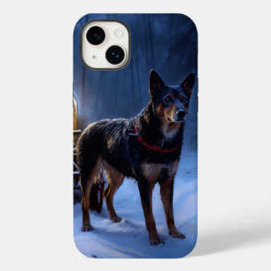 オーストラリアのケルピーススノースイスクリスマスデコール Case-Mate iPhone 14 PLUSケース