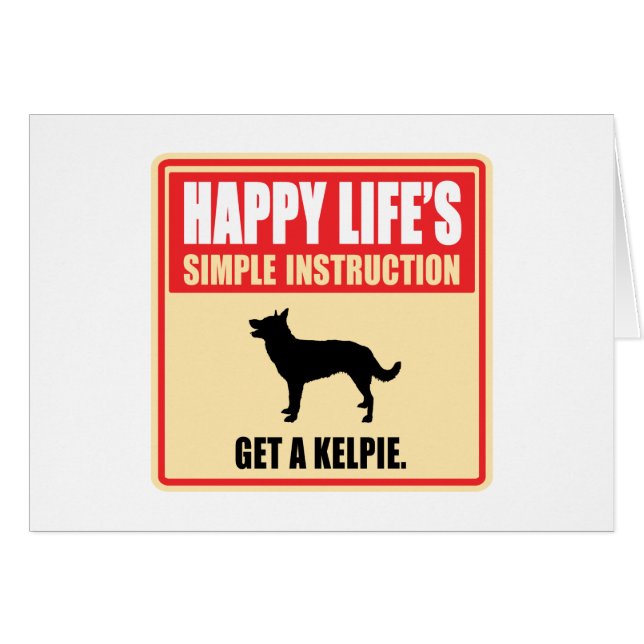 オーストラリアのケルピー (正面横)