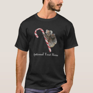 オーストラリアのコアラおよびキャンディ・ケーン Tシャツ