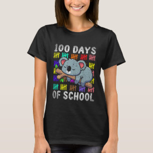 オーストラリアのコアラかわいい動物の子供たち100日のScho Tシャツ