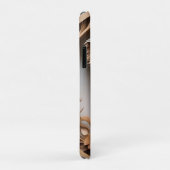 オーストラリアのコアラ・ベア・ウッド彫刻 Case-Mate iPhoneケース (裏面/右)