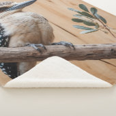 オーストラリアのコカブラが木の野生動物アートに シェルパブランケット (3/4)