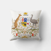 オーストラリアのコート・オブ・アームズ クッション (裏面)