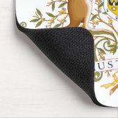 オーストラリアのコート・オブ・アームズ マウスパッド (コーナー)