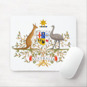 オーストラリアのコート・オブ・アームズ マウスパッド (マウス)